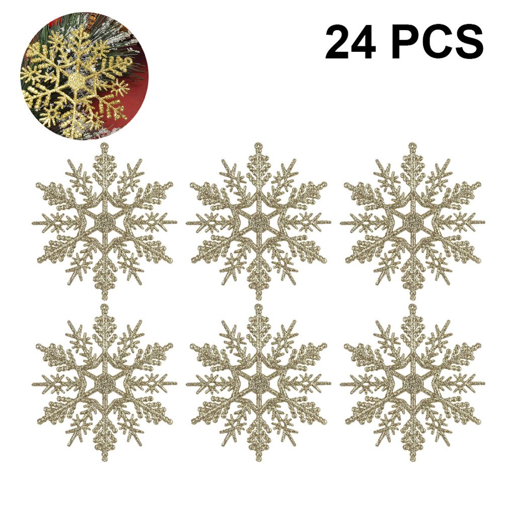 AKONE Schneeflocken Konfetti 600 Stück In Gold – Metallische Streudeko Für Weihnachtsfeier & Tischdeko