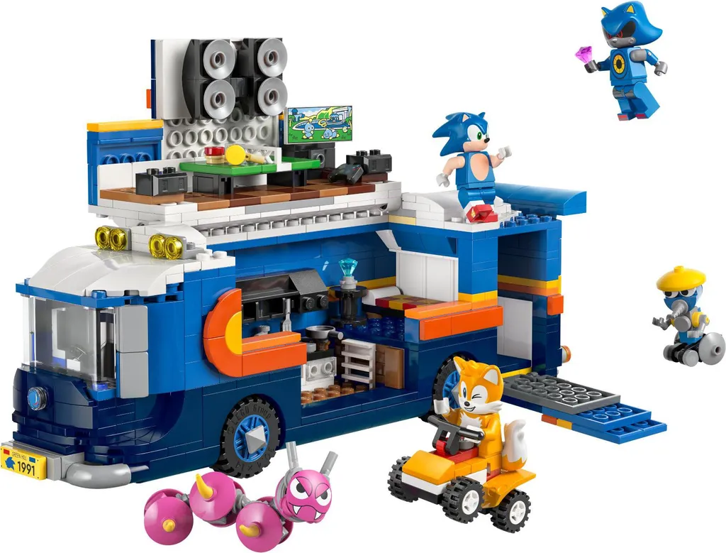 Camion de commandement de Sonic LEGO avec Laboratoire de Combat Mobile - 4
