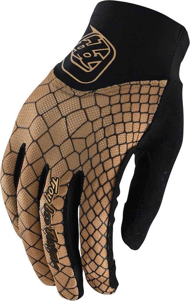 Troy Lee Designs Damen Handschuhe Ace , Snake Gold, S