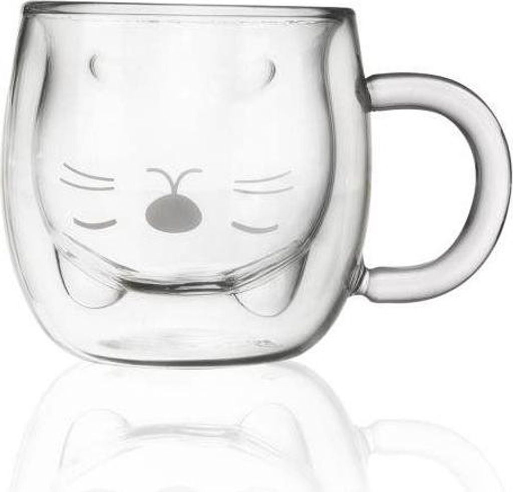 Orion Becher doppelwandig Glas Kat 0,3 l