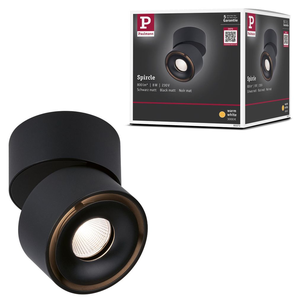 Paulmann LED Deckenleuchte Spircle