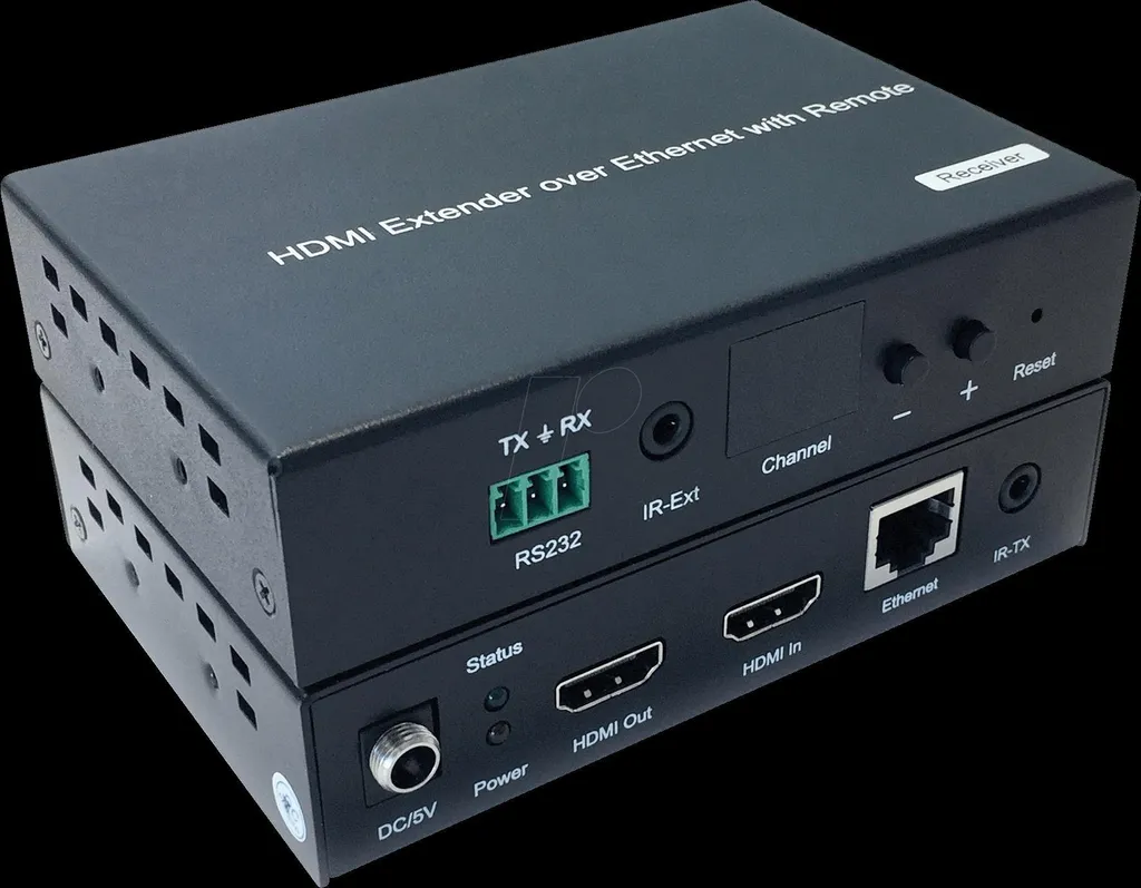 Récepteur HDBaseT HDMI 4K PureLink PureTools avec Sortie Audio Analogue