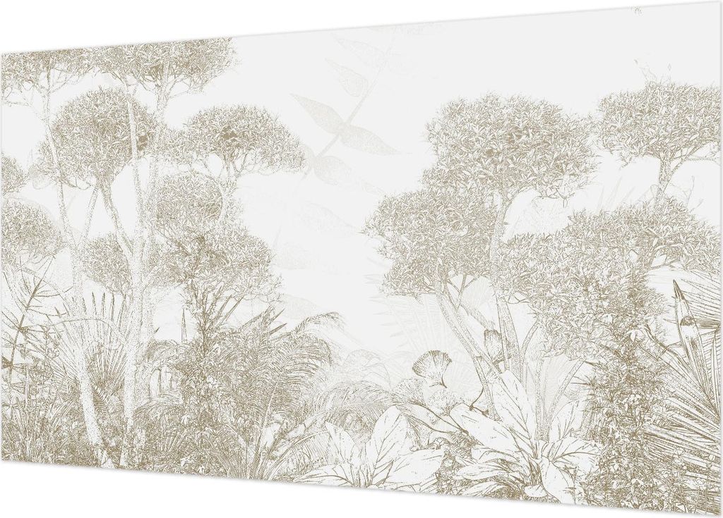 Fototapete - Wandbilder für Wohnzimmer - 416x254 - Dekorative Wandfolie - Modernes Design für Wanddekoration - Tapeten für Innenräume - Tropisc...