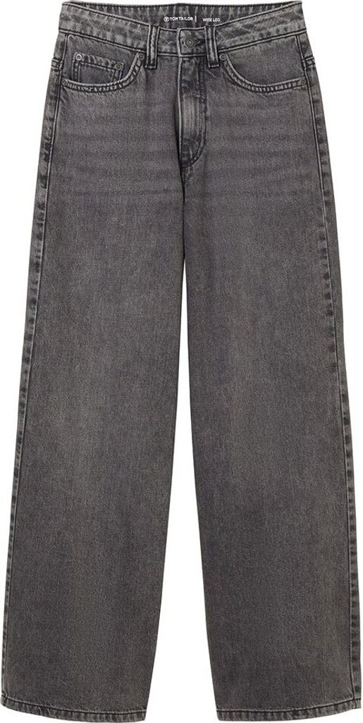Tom Tailor 1041068 Wide Fit Jeans Grau 158 cm Mädchen Grau 158 cm