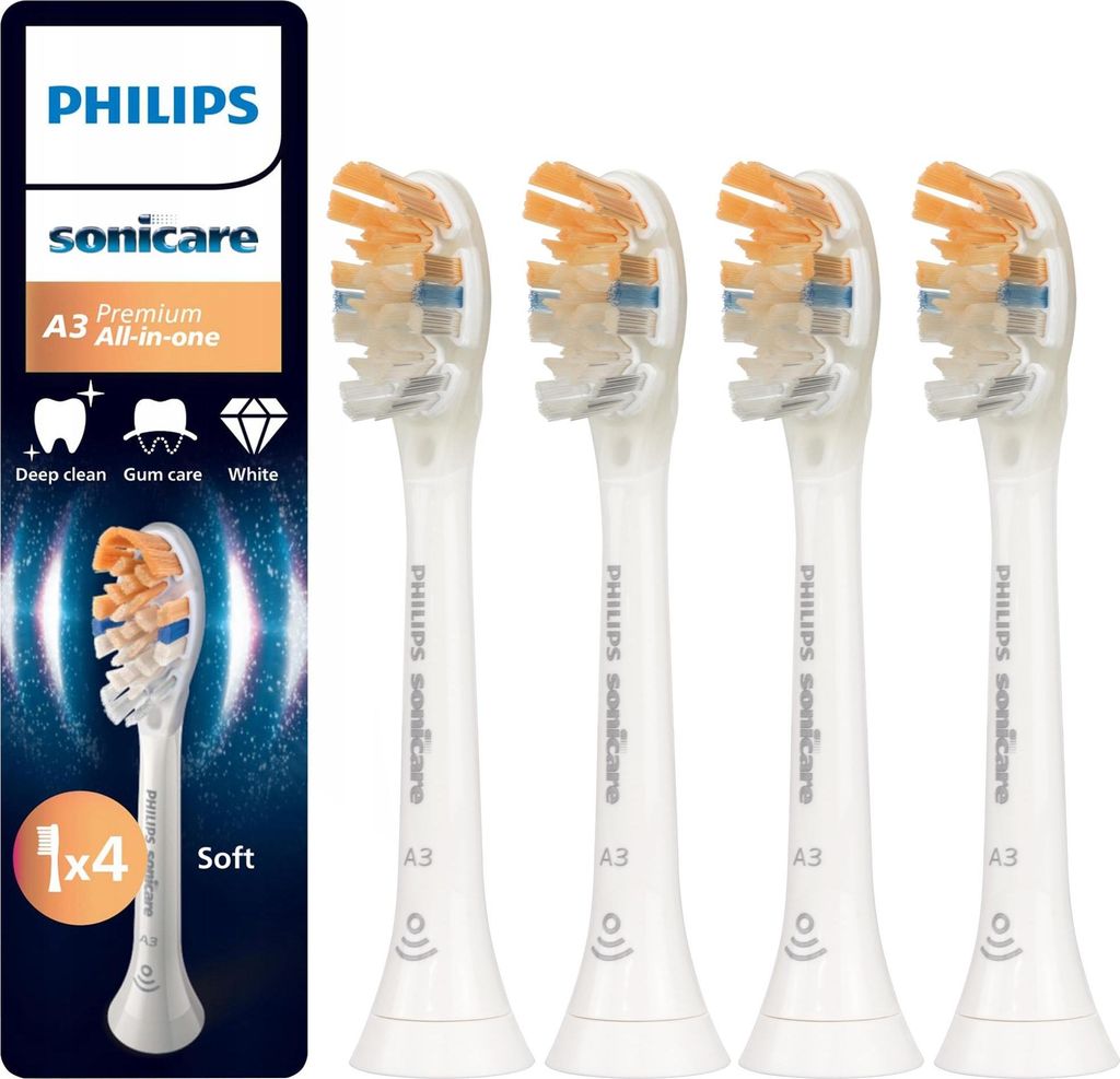 Philips Wymienne główki szczoteczki | HX9094/87 Sonicare Immagine del prodotto 