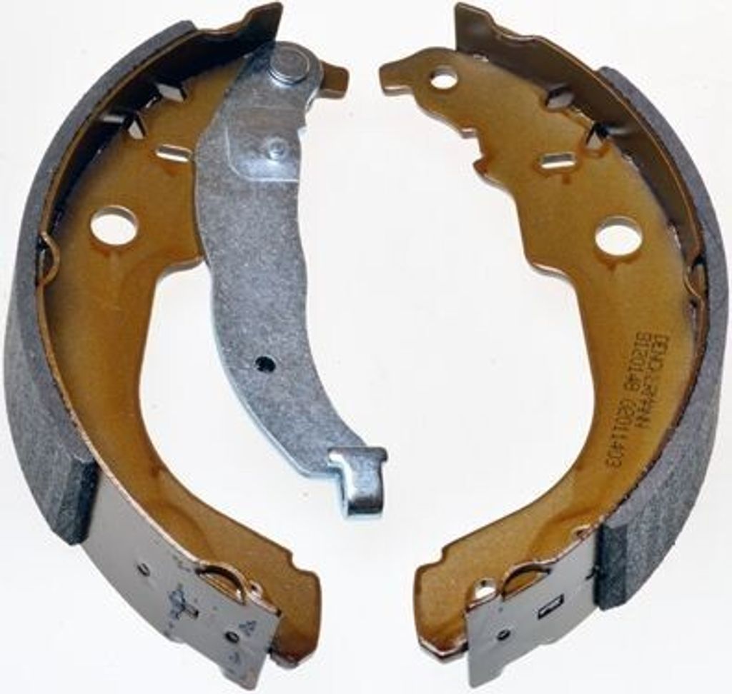 DENCKERMANN Bremsbackensatz Trommelbremse Hinten passend für PEUGEOT 207 (WA, WC) B120148