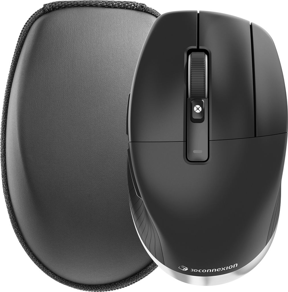 3Dconnexion 3DX-700116 - rechts - RF Wireless - 7200 DPI - Schwarz