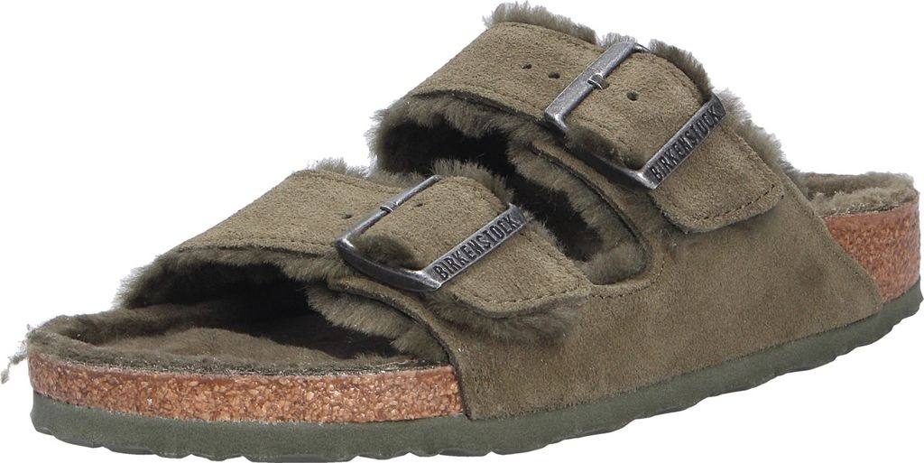 Birkenstock Damen Pantolette, grün(thyme (02087)), Gr. 37