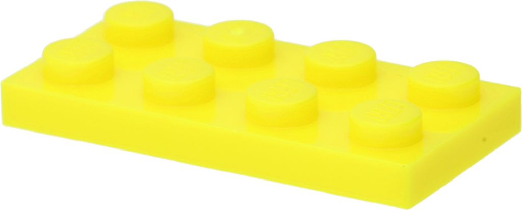 Lego 250 Stück 3020 Platten Plates 2x4 Part Basic 250 Neon Gelb