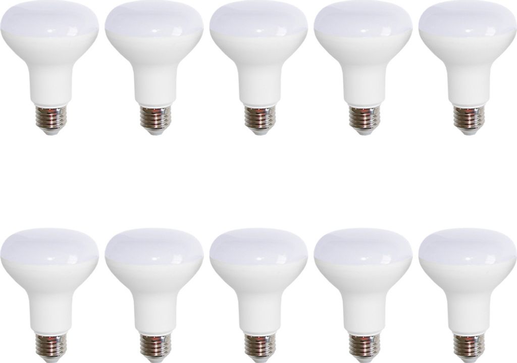 10 x LED Leuchtmittel Reflektor R80 12W = 75W E27 matt Produktbild 