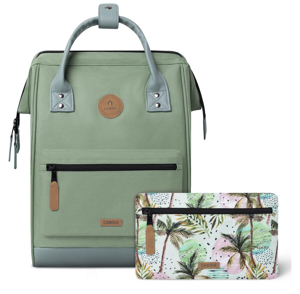 Cabaïa Rucksack Adventurer Medium Grün onesize Produktbild 