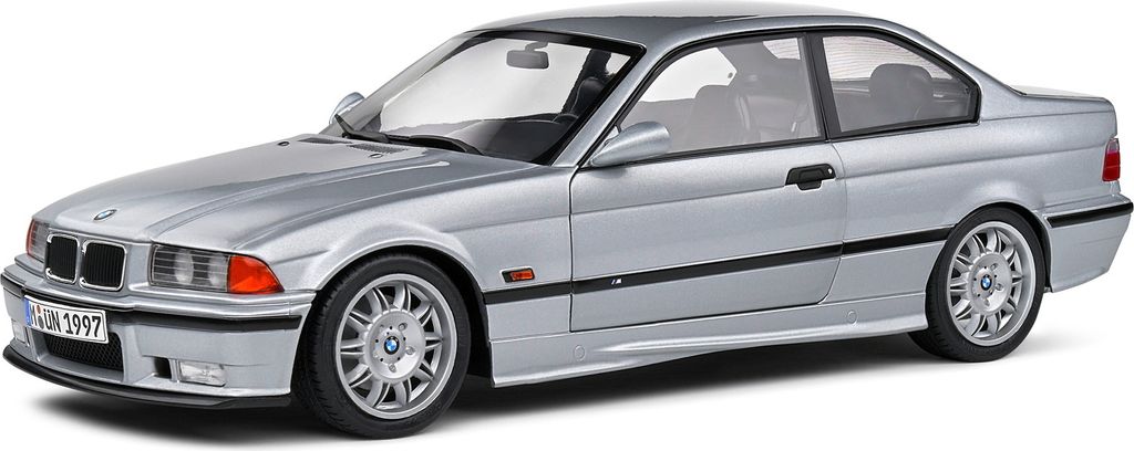 1:18 Bmw E36 M3 Coupe 1990 Silber