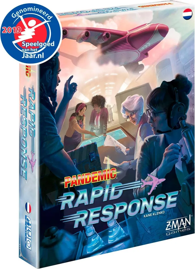 Asmodee Pandemic Rapid Response NL Jeu de Société Stratégie Version Néerlandaise