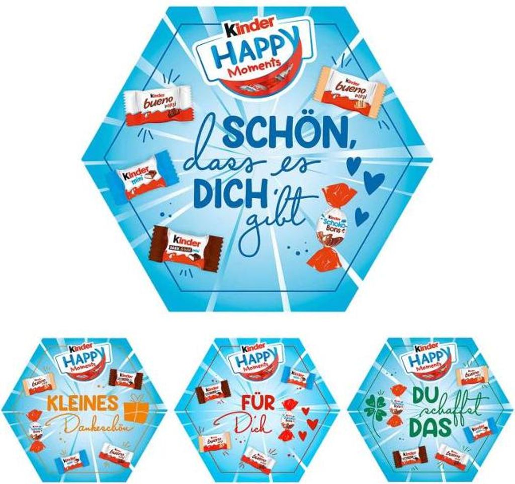 kinder Happy Moments Mini Mix 161g Produktbild 