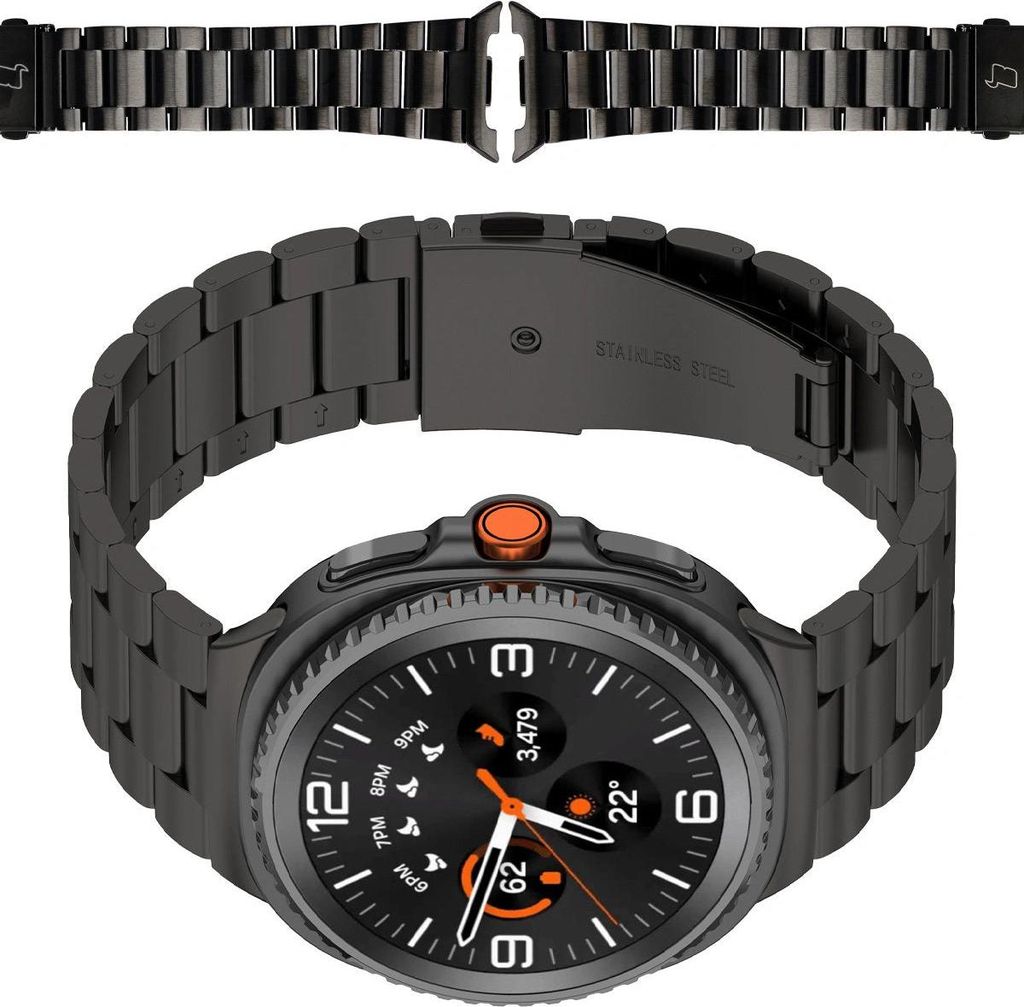 Bizon Armbanduhr Aura Samsung Galaxy Watch 8 40mm / 44mm / Produktbild 