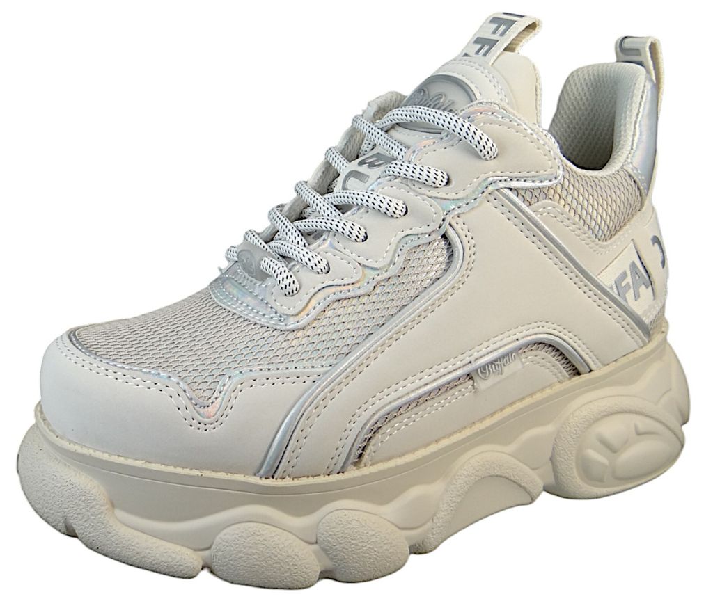 Buffalo Plateau Schnürschuhe Damen 31373738323538 Beige 41 EU