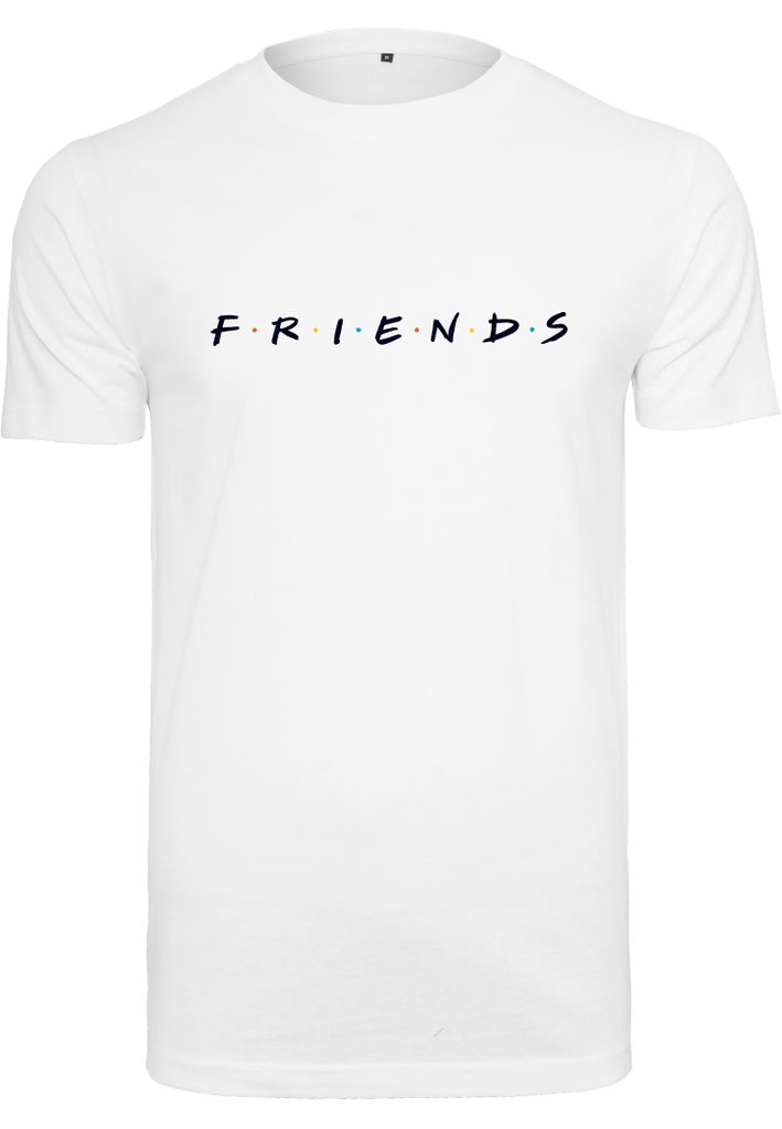 Merchcode T-Shirt Friends Logo EMB Tee White-XL