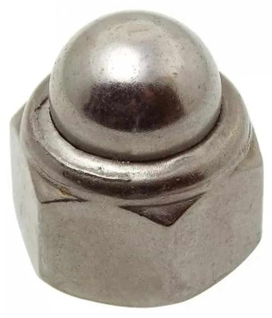 200 Écrous Borgnes Autofreinés M4 DIN 986 en Acier Inox A2 D-Work