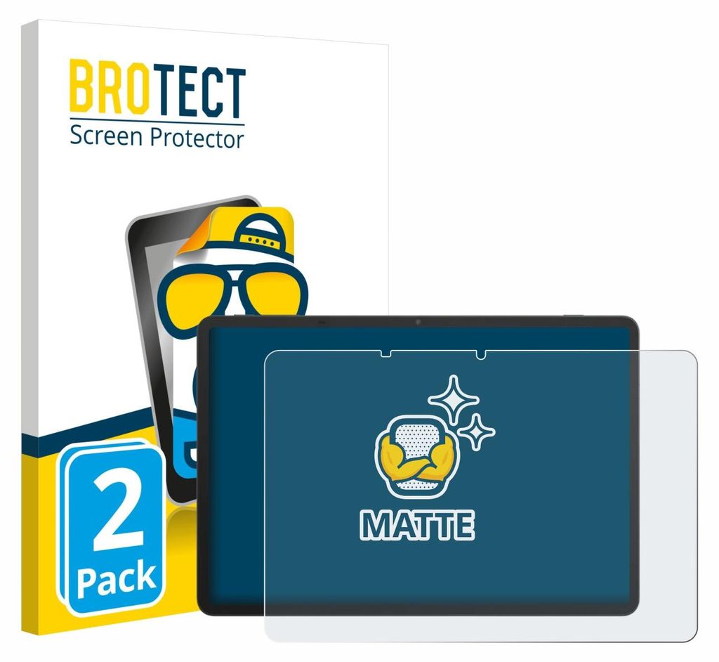 2x BROTECT Schutzfolie für TCL NxtPaper 11 Plus Displayschutz Displayschutzfolie Folie Matt Entspiegelungsfolie