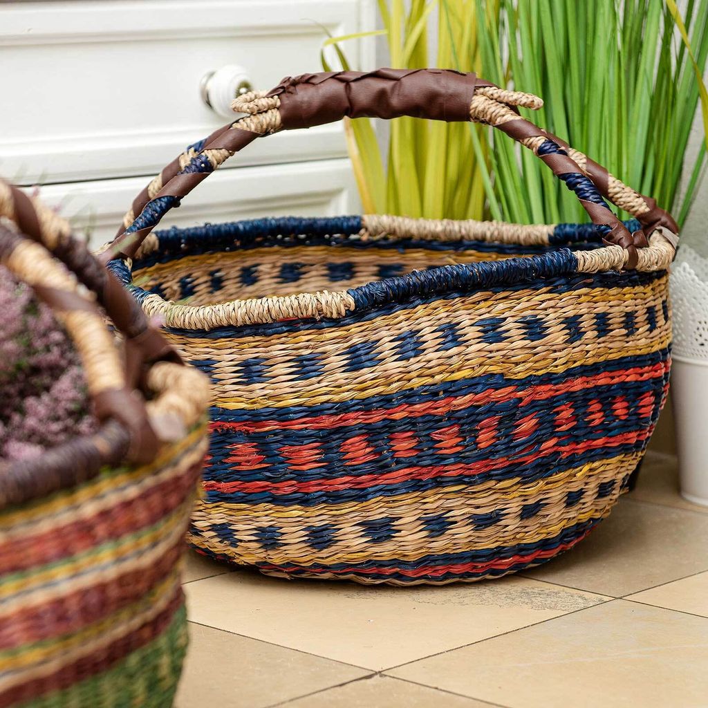 SIDCO Seegras Tasche Kenia Bag Afrika Korb Einkaufstasche Produktbild 3