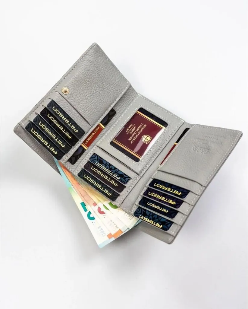 Portefeuille Peterson avec Protection RFID et Multiples Rangements