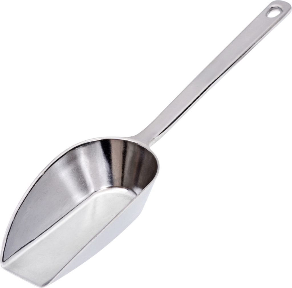 GRÄWE Abwiegeschaufel/Bonbonschaufel aus Aluminium ca. 275 mm