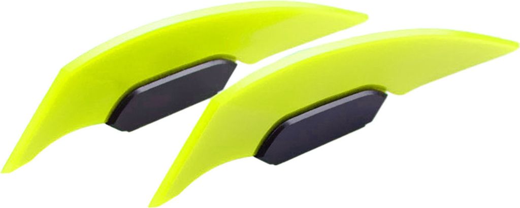 1 Paar Motorrad-Winglets, fester Flügelspoiler für Motorräder, Elektrofahrräder, einfach zu installieren, stilvolle, universelle, stabile Motor...