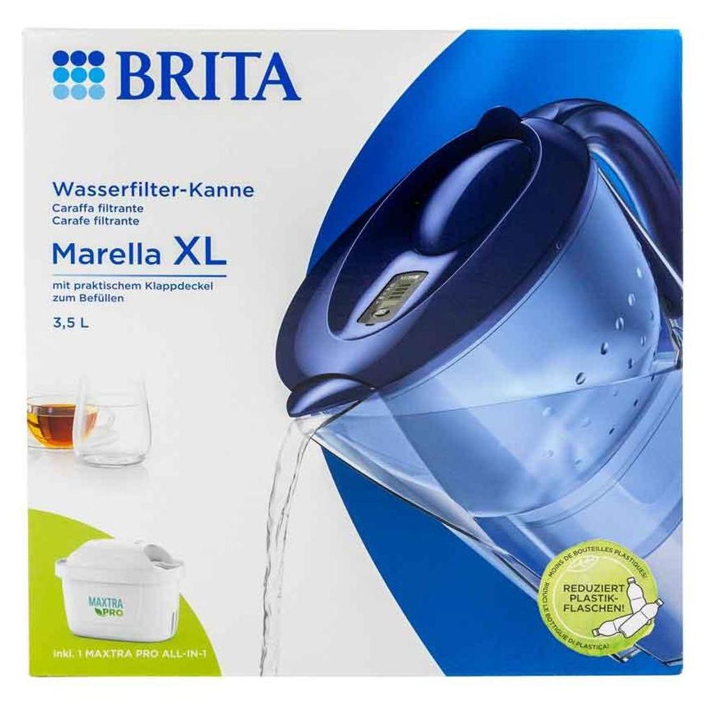 Brita waterfilterkan Marella XL, blauw, 3,5 liter, Productafbeelding 