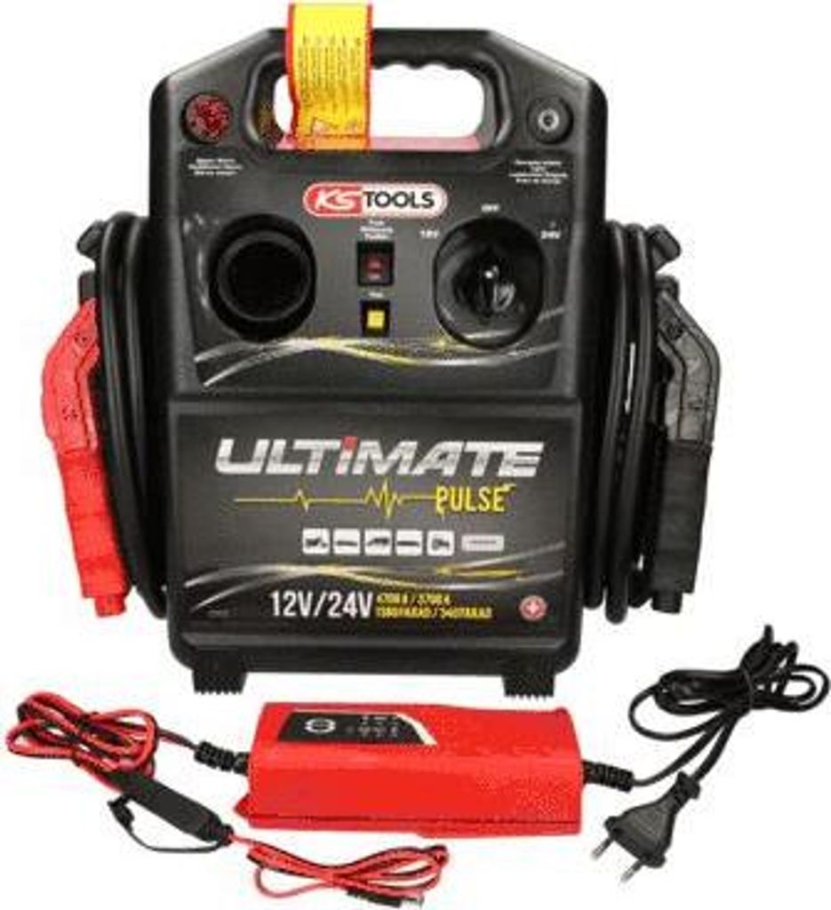KS TOOLS Auto Starthilfe Ladegerät Booster für PKW 20000A Produktbild 