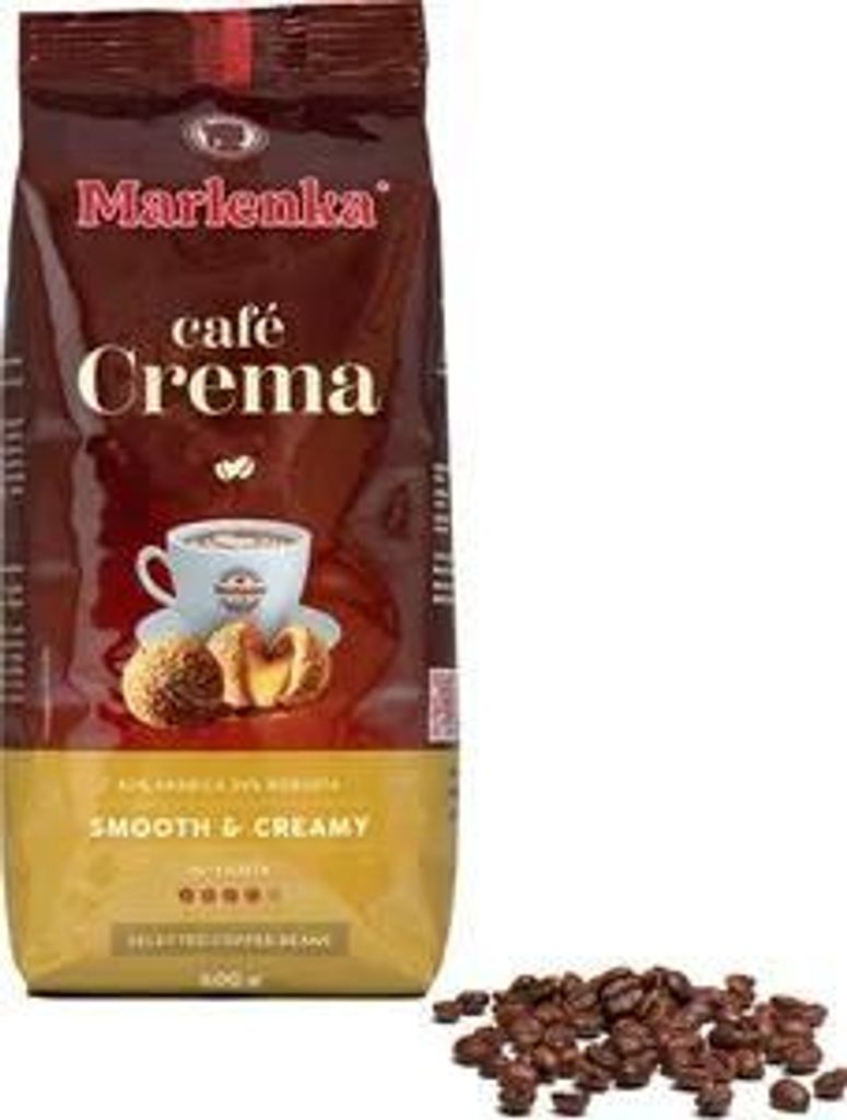 MARLENKA® Cafe crema, Espresso Bohnen 500 g,  Geröstete Produktbild 