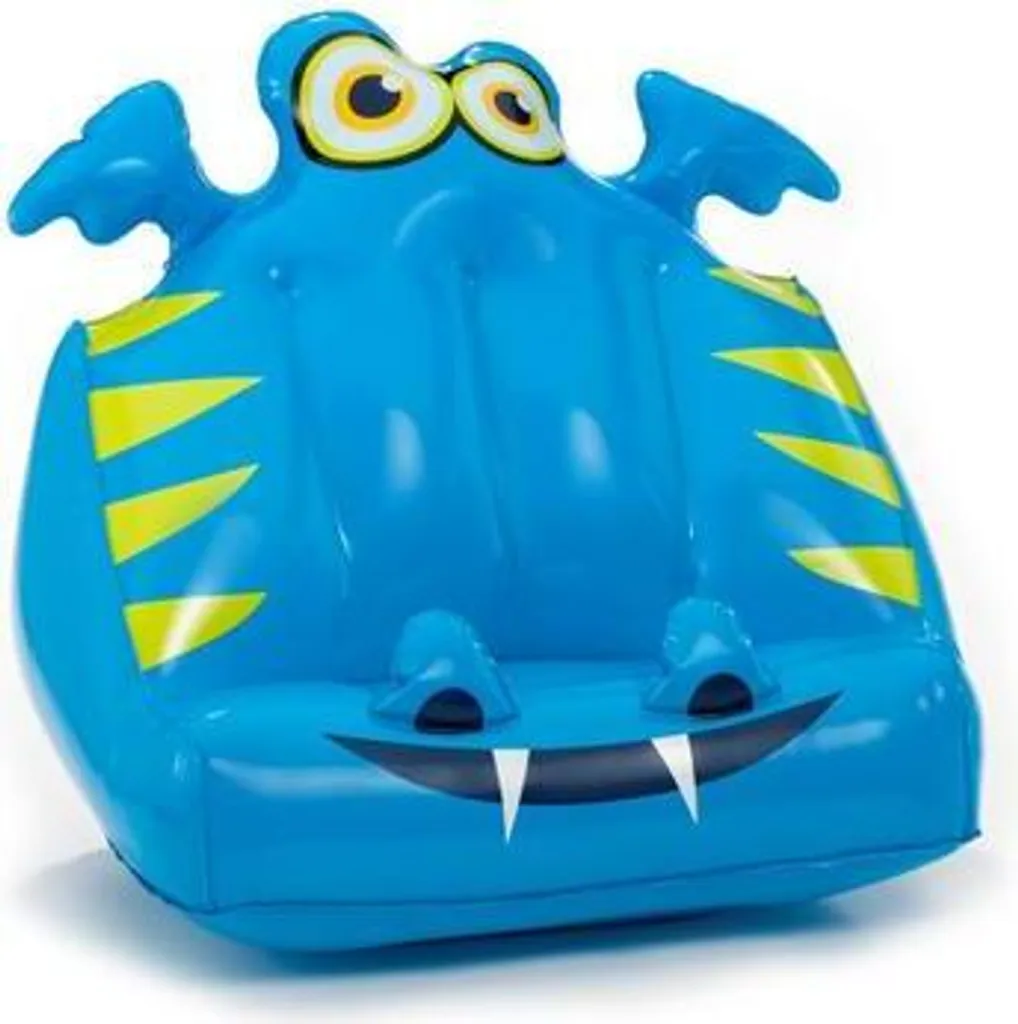 Bookmonster Air Bleu Darlie : Coussin de lecture gonflable pour tablette
