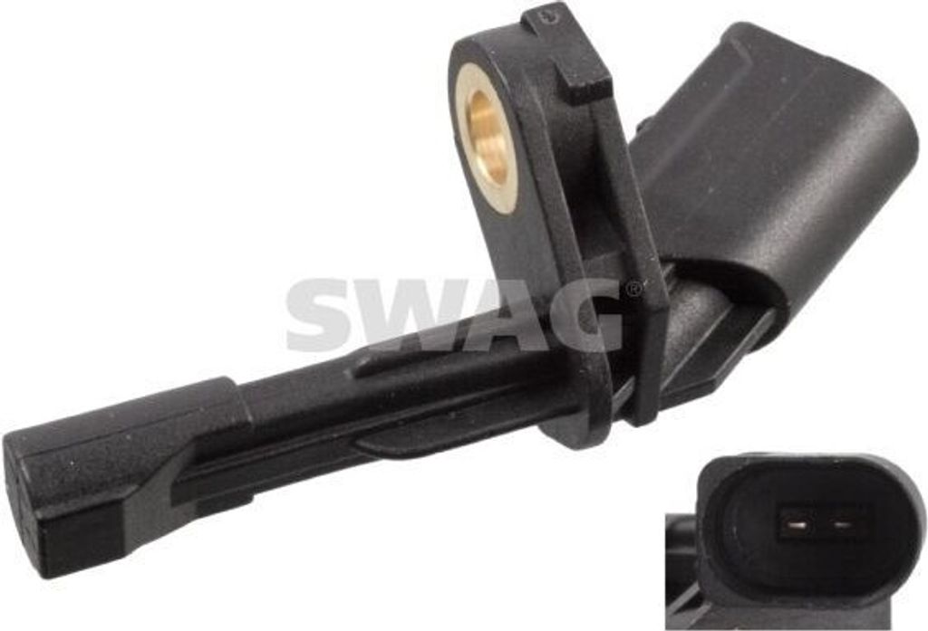 SWAG ABS Sensor Raddrehzahl Hinten Links für VW GOLF VI (5K1) 32 92 3810