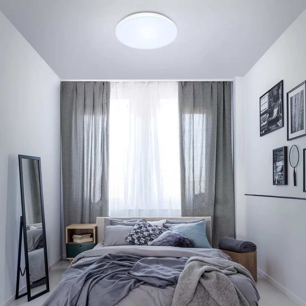 Panneau LED Anti-Éblouissement Aafke - Éclairage Réglable Salon 30cm