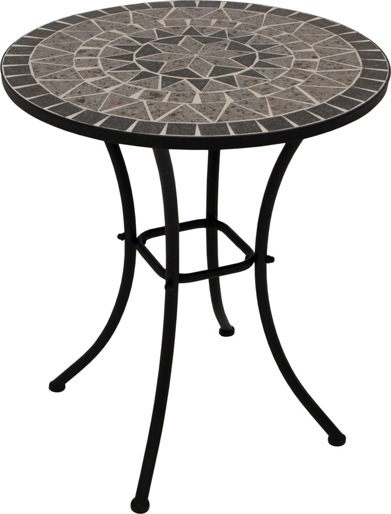 TPFGarden BISTROTISCH Derby mit Mosaik-Tischplatte Produktbild 