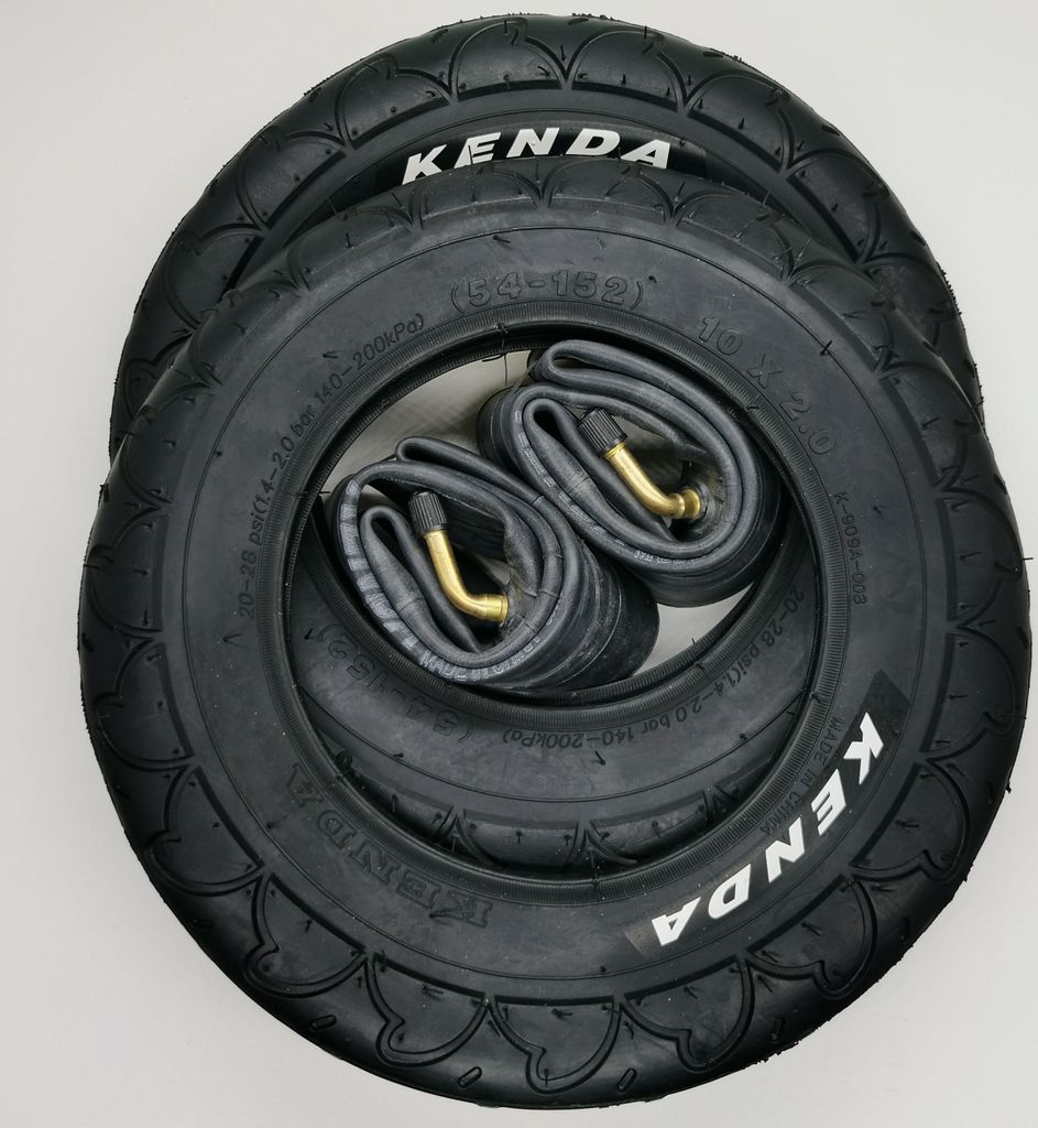 Kenda 2x Reifen 909A 10 Zoll 10x2 | 54-152 + 2x AV Schlauch Produktbild 
