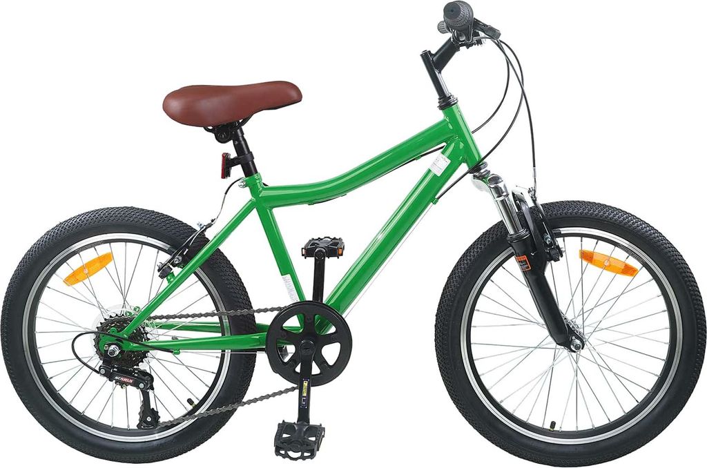 Kinderfahrrad 24 Zoll 6-Speed für 8-12 Jahre alt Grün