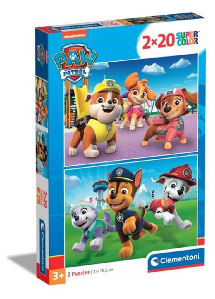Clementoni Supercolor Paw Patrol Puzzlespiel 20 Stück(e) Produktbild 