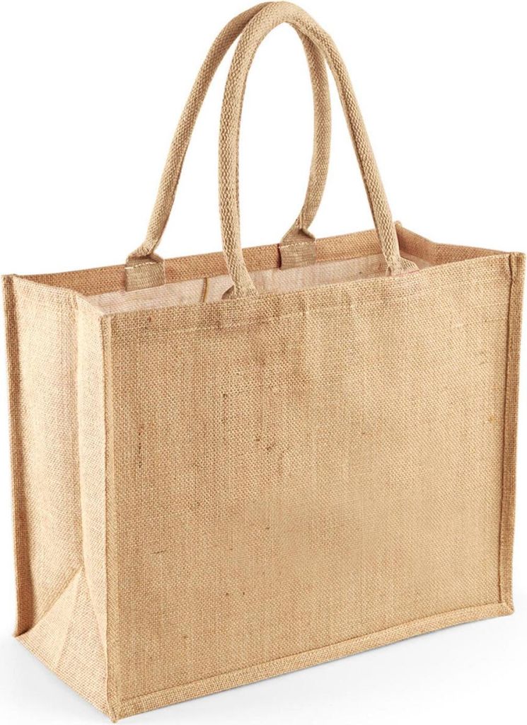 Westford Mill W407 | Classic Jute Shopper 42 x 33 x 19 cm - Image du produit 