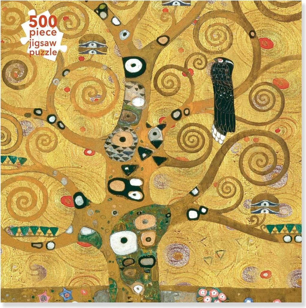 Adult Jigsaw Puzzle Gustav Klimt: The Tree of Life (500 Pieces)