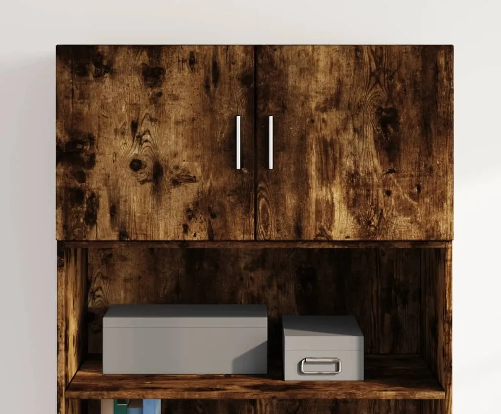vidaXL Mobile Pensile Rovere Fumé 80x42,5x40 cm | Alta Portata