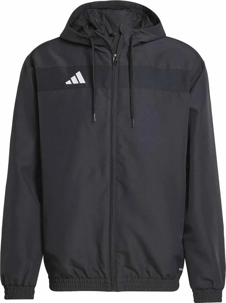 Coupe-vent à capuche adidas Tiro Essentials Woven JC5435 Noir Taille L