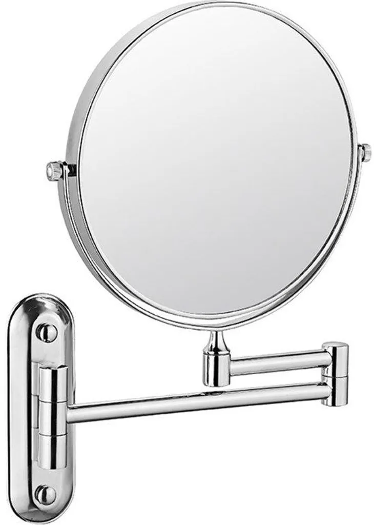 Miroir de maquillage double face avec grossissement 10x haute précision