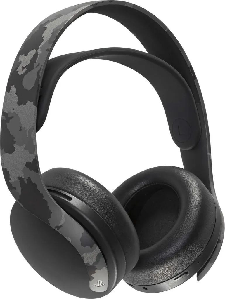 Casque Sony PULSE 3D Camouflage - Son Spatial et Micro Réduction Bruit