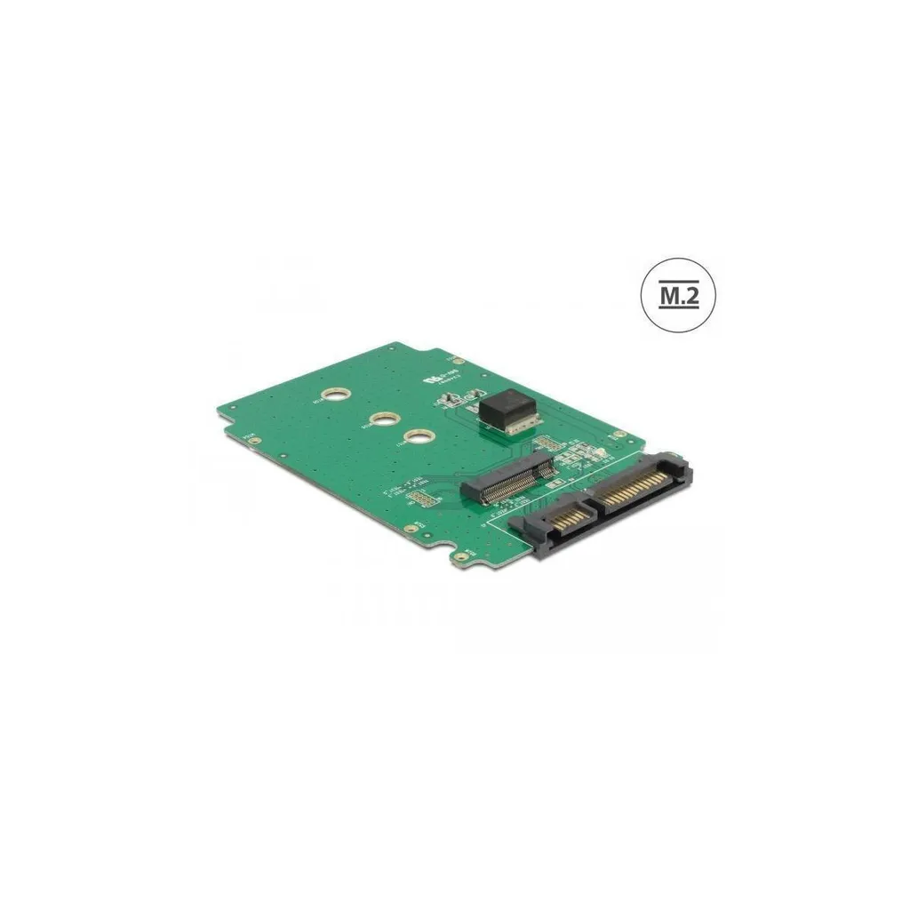 Convertitore Delock 62521 SATA 22 Pin a M.2 NGFF - Standard 2.5 Pollici - 2