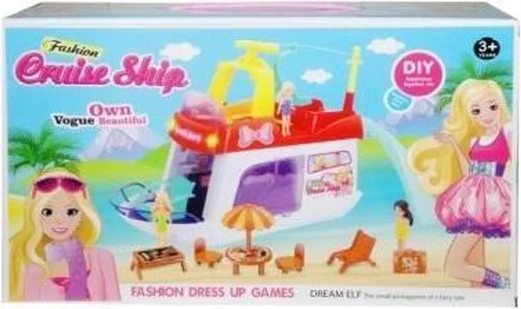 Bateau pour poupée idéal pour l'été et les jeux de plage en Famille