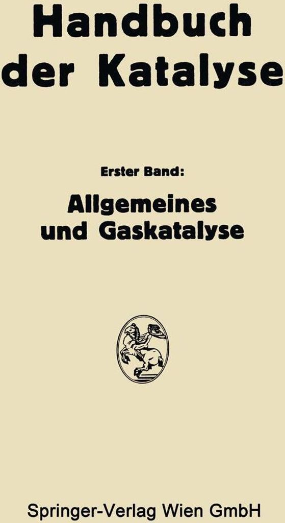 Allgemeines und Gaskatalyse