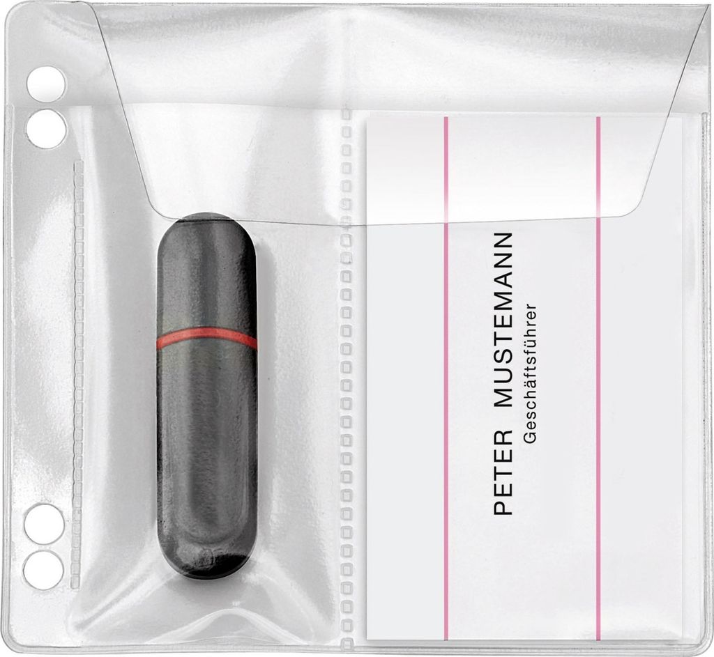 Veloflex 4377010, Polypropylen (PP), Transparent, 1 Karten Produktbild 