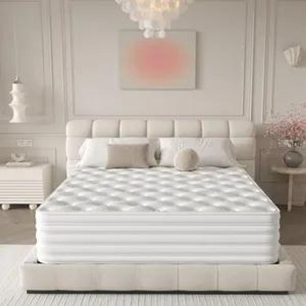 DEWINNER Matratze 160 x 200 x 28 cm, Hybridmatratze mit Produktbild 