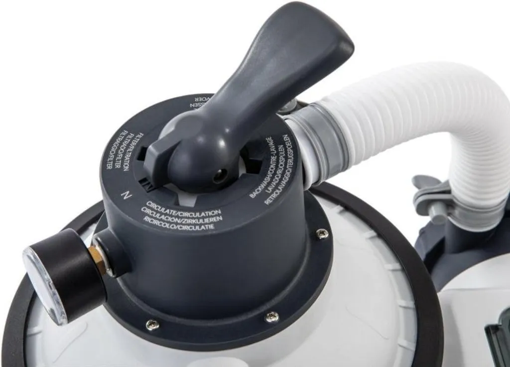 Pompe à Sable Intex 3500 L/h avec Programmateur et Vanne 6 Fonctions - 6