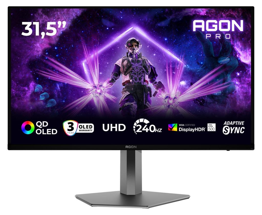 AOC AGON PRO AG326UZD2P, 80 cm (31.5"), 3840 x 2160 px, 4K Obrázok produktu 